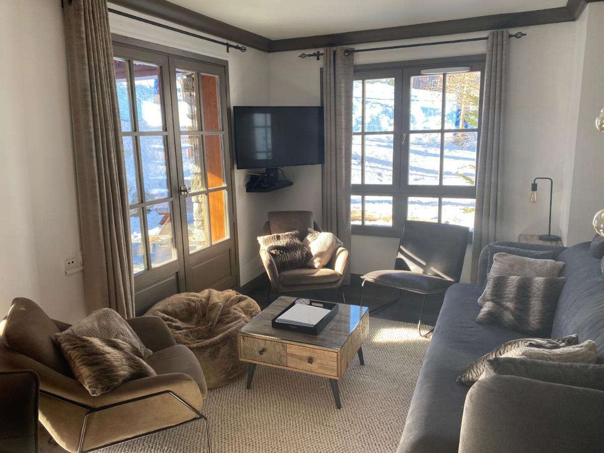 Arc 1950 - Appt 2 Chambres/ 1 Coin Nuit Luxueux- Ski Aux Pieds Les Arcs  エクステリア 写真