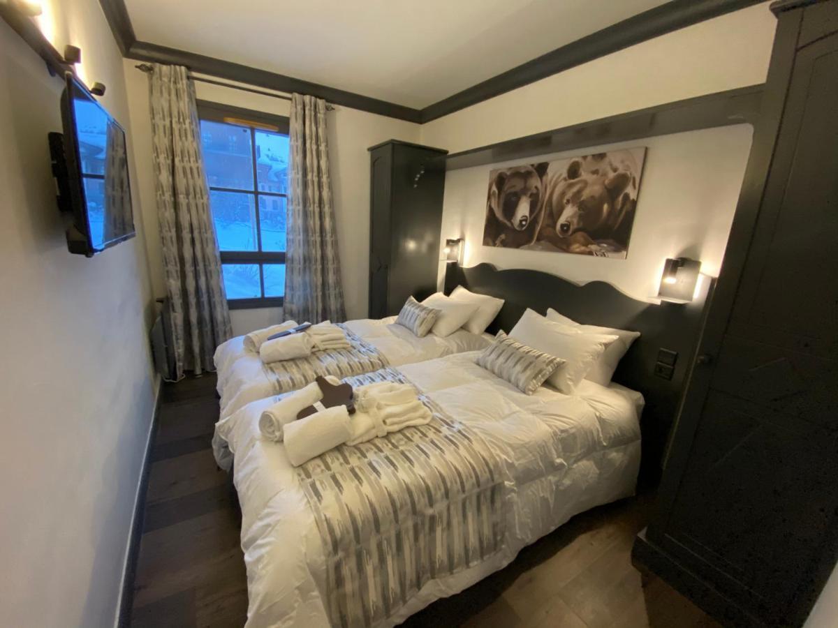 Arc 1950 - Appt 2 Chambres/ 1 Coin Nuit Luxueux- Ski Aux Pieds Les Arcs  エクステリア 写真